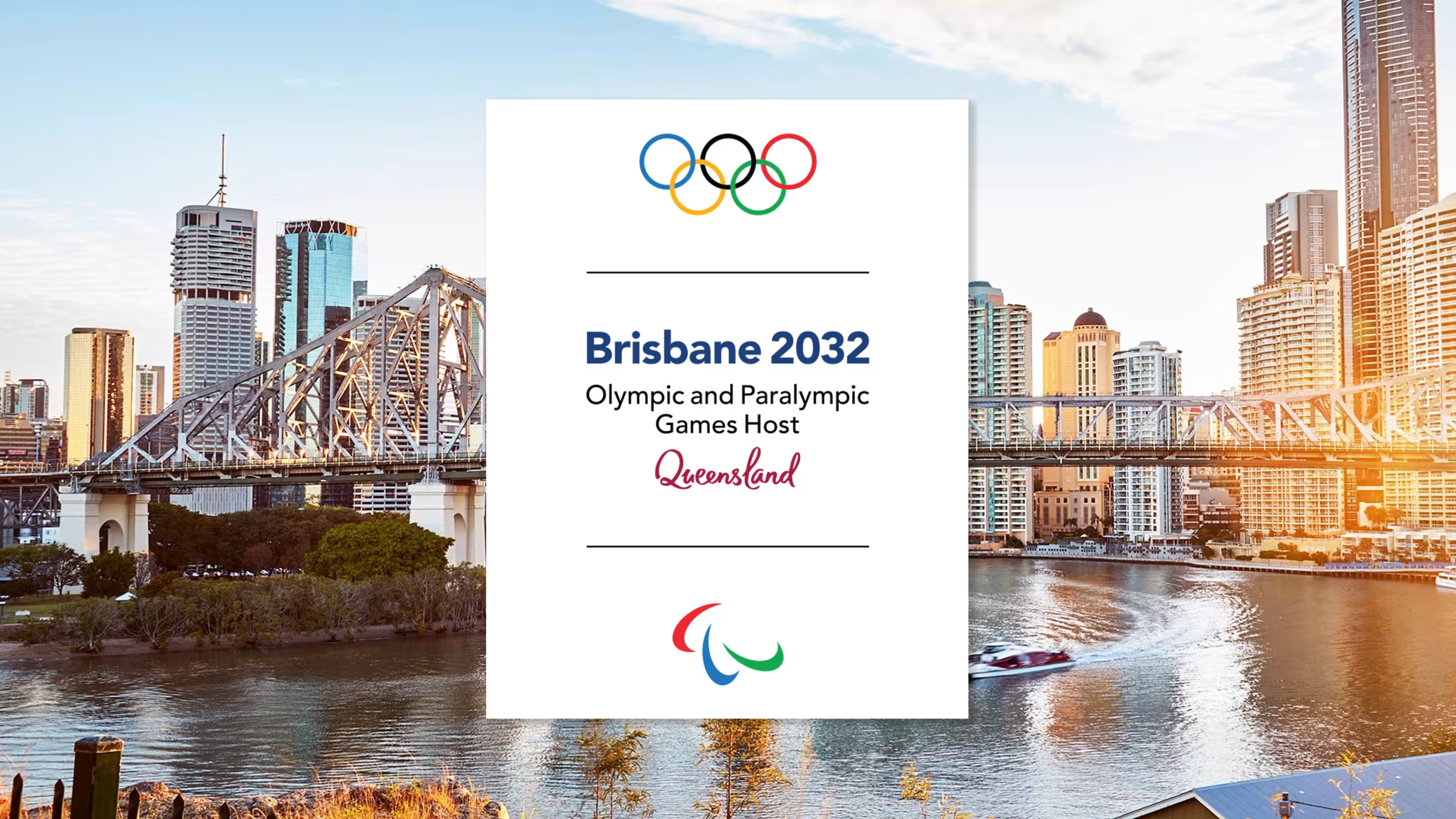 Brisbane City Skyline - Olympic 2032