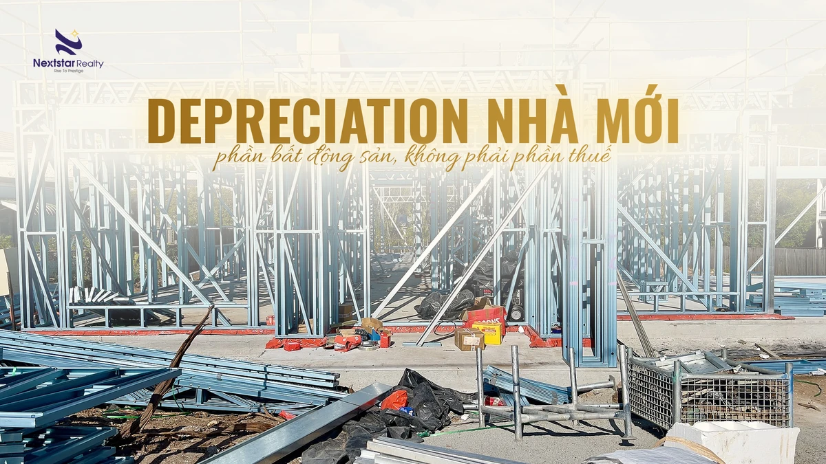 Depreciation nhà mới ở Úc: hồ sơ cần giữ và ai được tư vấn