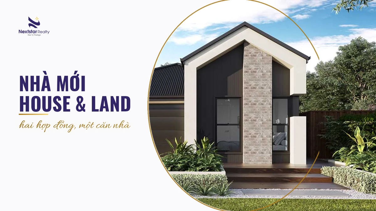 Nhà mới dạng house and land package khi mua nhà ở Doolandella