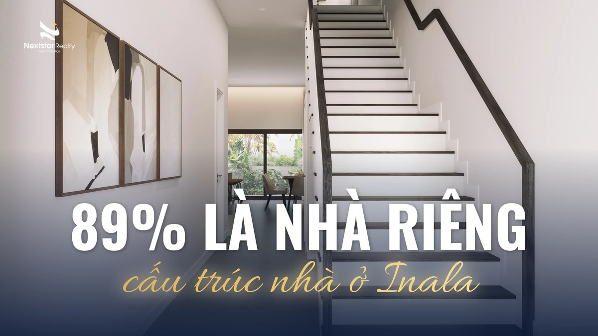 Nhà riêng biệt lập chiếm 89,1% nhà ở khi mua nhà ở Inala