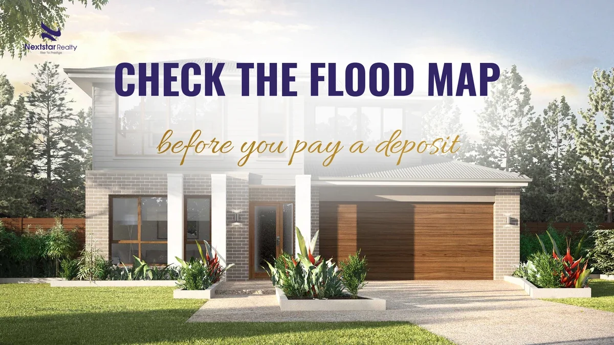 Checking a Brisbane block on Council's Flood Awareness Map before paying a deposit
