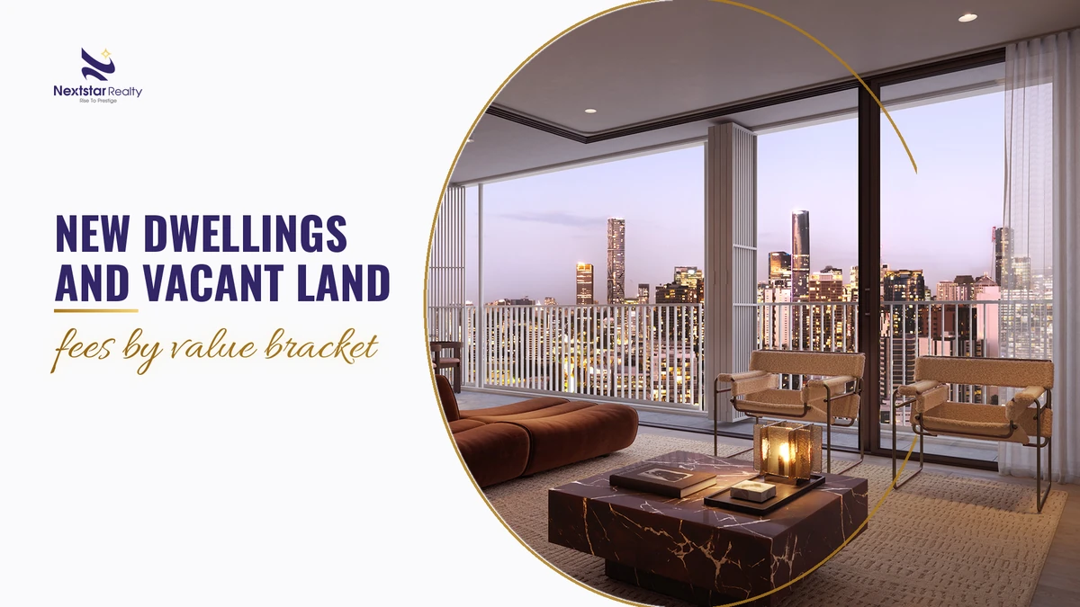 FIRB fee schedule 2026-27 for new dwellings and vacant land