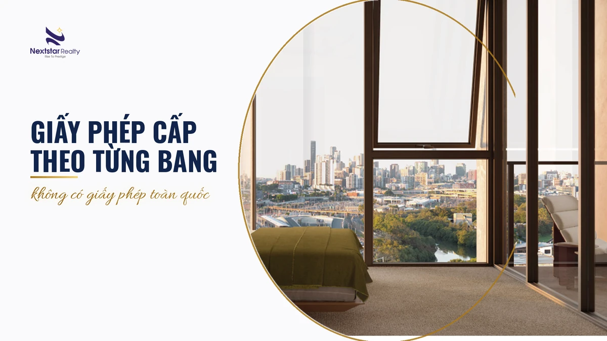 Giấy phép đại lý bất động sản và người đại diện pháp lý theo từng bang ở Úc