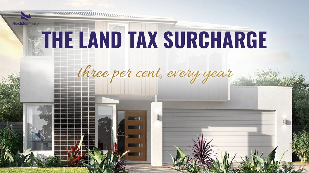 Land tax surcharge for foreign owners in Queensland: 3% above the $350,000 absentee threshold