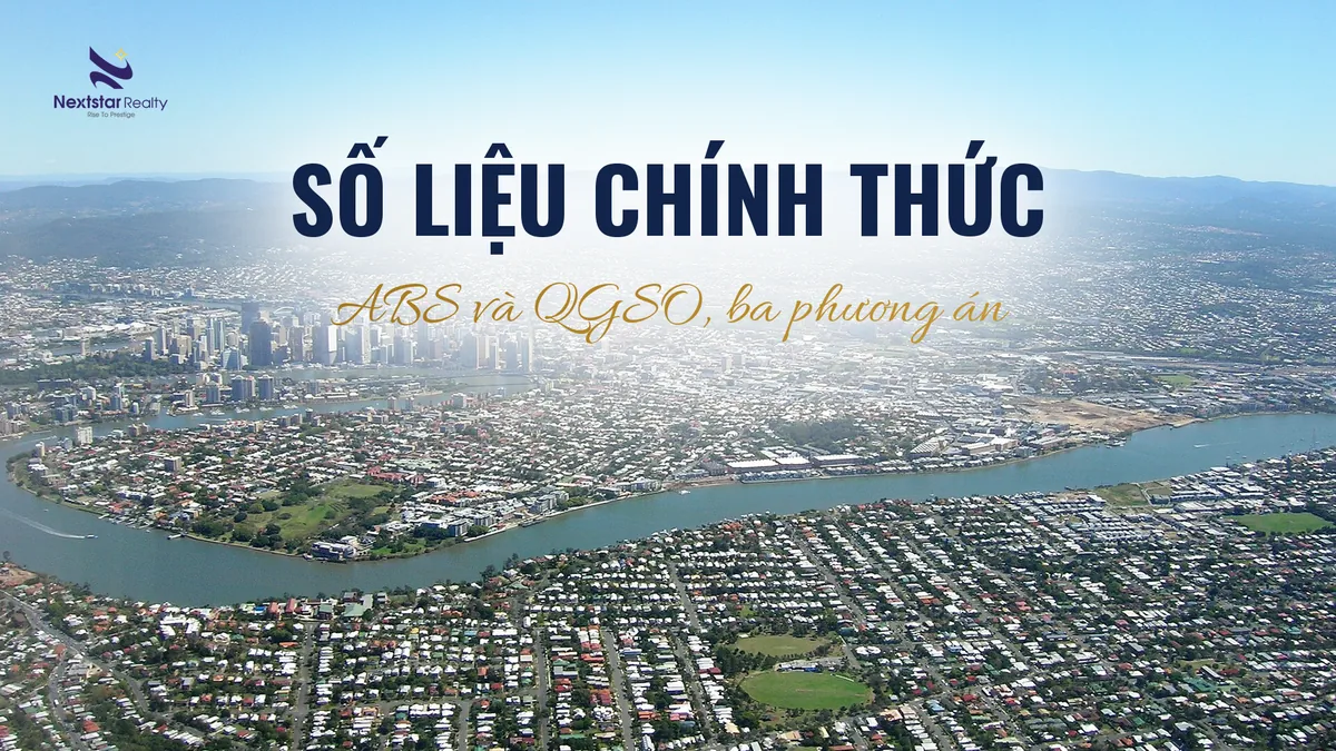 Số liệu chính thức của ABS và QGSO cho khu vực Brisbane