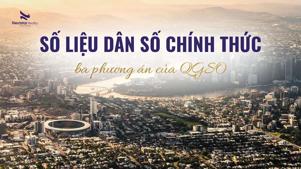 Số liệu dân số chính thức của QGSO cho khu vực Brisbane
