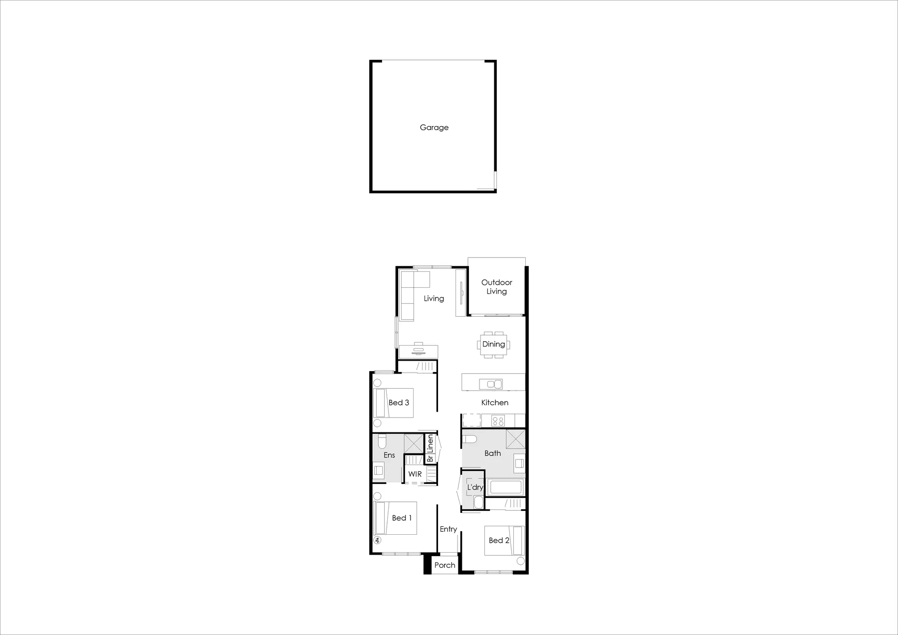 Deebing Heights indicative floor plan 2